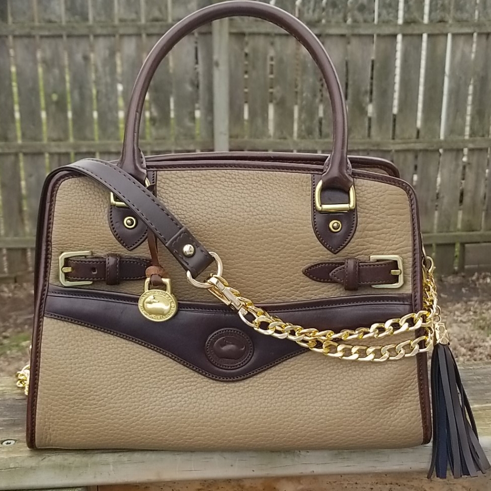 Vintage dooney and bourke all weather leather